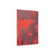 Кожаная красная обложка на паспорт HiArt PC-01 7 wonders of the world Красный