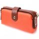 Молодіжна жіноча шкіряна сумка через плече Vintage 22424, Оранжевый