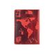 Шкіряна червона обкладинка на паспорт HiArt PC-01 7 wonders of the world Червоний