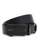Чоловічий шкіряний ремінь Borsa Leather 115v1genav24-black