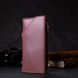 Шкіряний жіночий гаманець ручної роботи GRANDE PELLE 11648, Рожевий