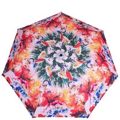Зонт женский разноцветный компактный облегченный HAPPY RAIN купить недорого в Ты Купи
