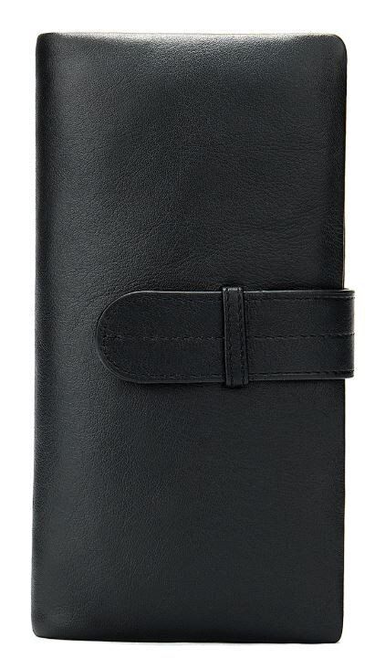 Чоловічий гаманець з натуральної шкіри Vintage 14913 Чорний купити недорого в Ти Купи