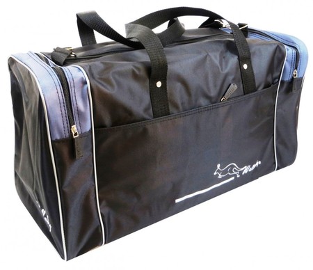 Подорожна сумка 38 л Wallaby 340-3 чорний з сірим купити недорого в Ти Купи