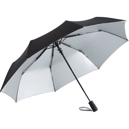 Зонт складной Fare 5529 Черно-серебристый (1142) купить недорого в Ты Купи