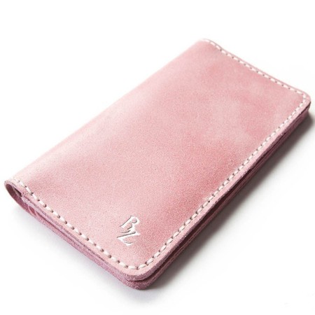 Женское портмоне ручной работы из кожи BOGZ Long CH Pink P48M44S4 купить недорого в Ты Купи