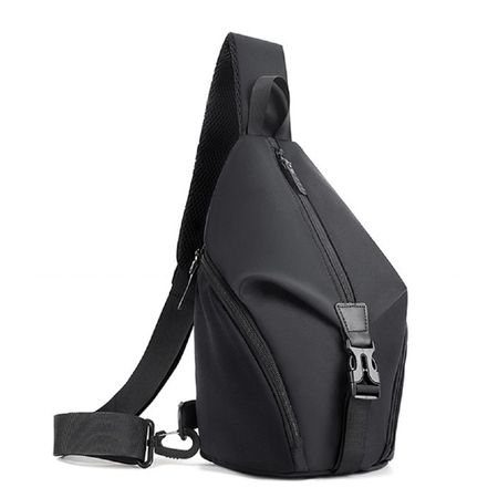 Стильна чоловіча текстильна сумка-слінг Confident ATN01-T-L22802A купити недорого в Ти Купи