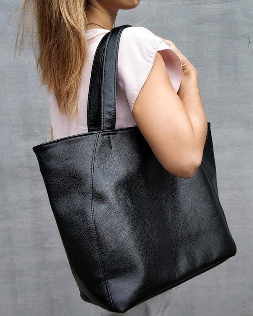 Женская сумка-шоппер (Sshopm_black_titan) купить недорого в Ты Купи