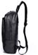 Рюкзак чоловічий шкіряний чорний Tiding Bag A25F-11685A