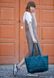 Шкіряна плетена жіноча сумка BlankNote Пазл Krast Xl Зелена (BN-BAG-34-malachite)