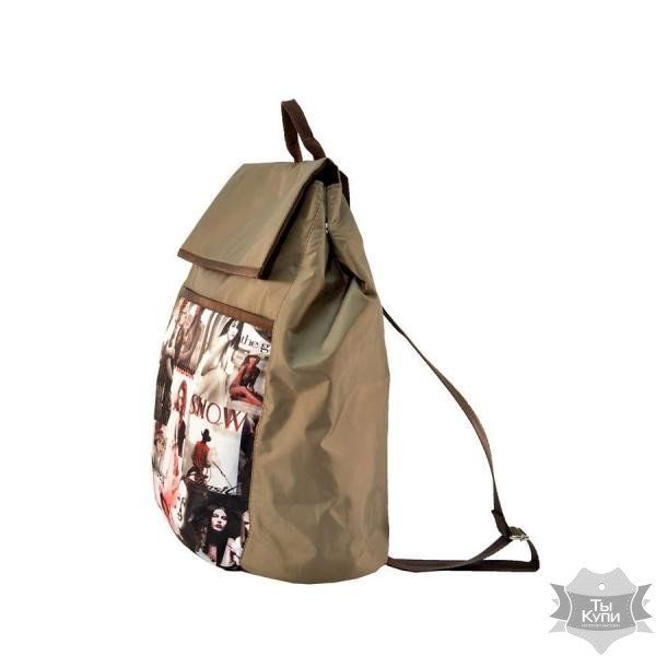 Бежевый рюкзак из плащевки EPISODE BERKLEY E16S024.03 купить недорого в Ты Купи