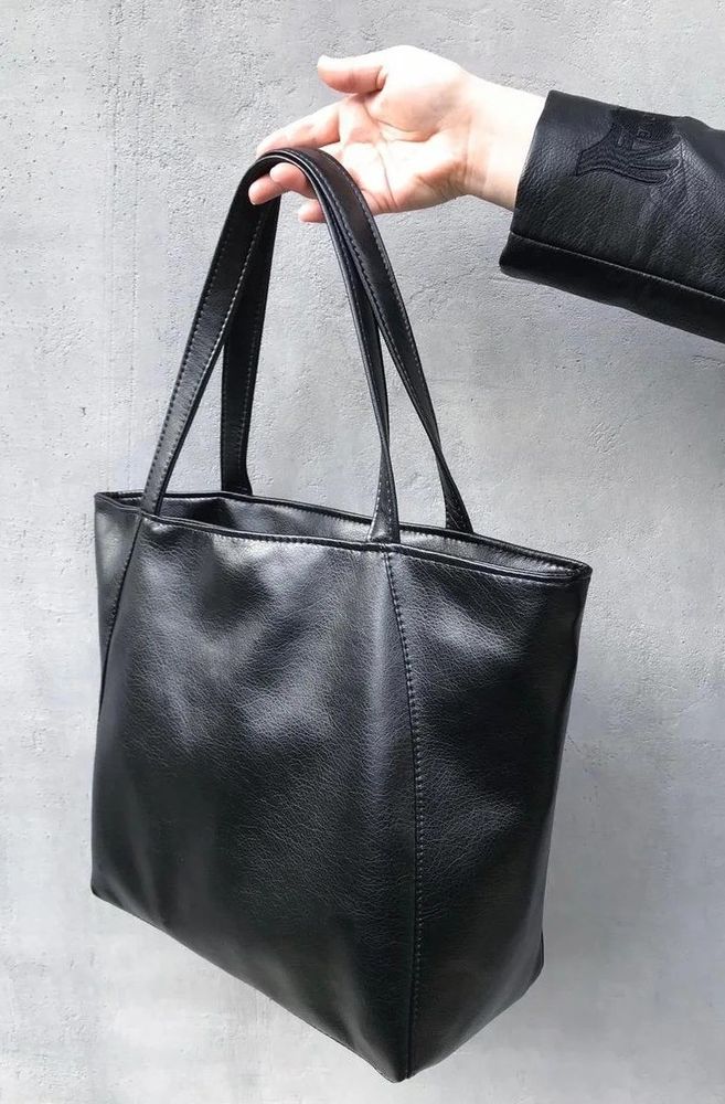 Женская сумка-шоппер (Sshopm_black_titan) купить недорого в Ты Купи