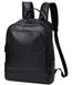 Рюкзак мужской кожаный черный Tiding Bag A25F-11685A