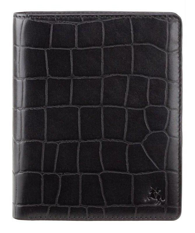 Шкіряний чоловічий гаманець з RFID захистом Visconti cr93 blk купити недорого в Ти Купи