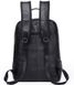 Рюкзак чоловічий шкіряний чорний Tiding Bag A25F-11685A