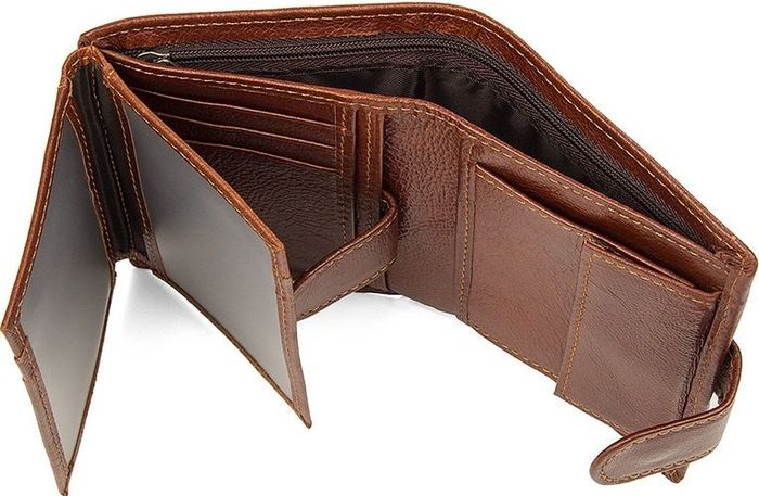 Мужской кожаный кошелек Vintage 14496 купить недорого в Ты Купи