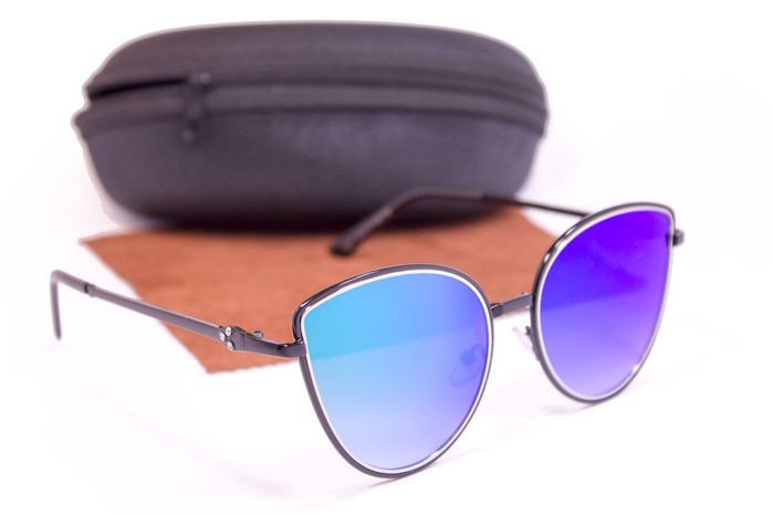 Сонцезахисні жіночі окуляри з футляром f9307-5 купити недорого в Ти Купи