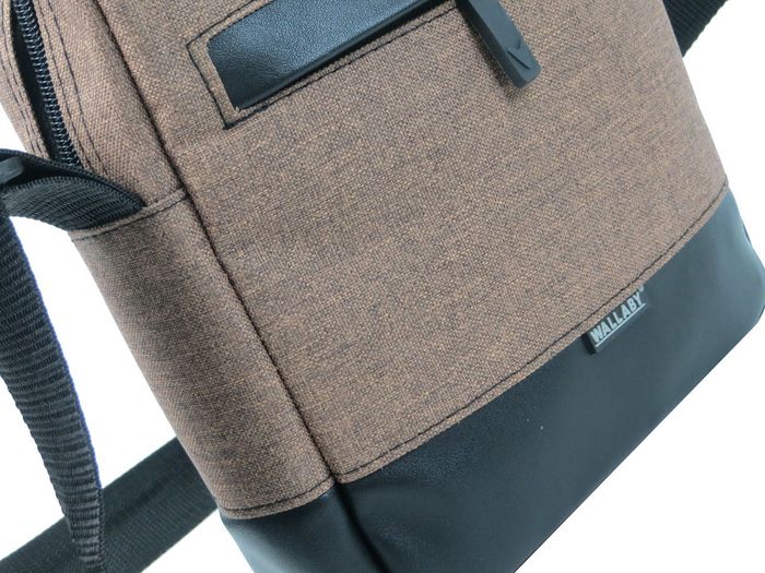 Чоловіча сумка над плечем Wallaby 2423 коричневий купити недорого в Ти Купи