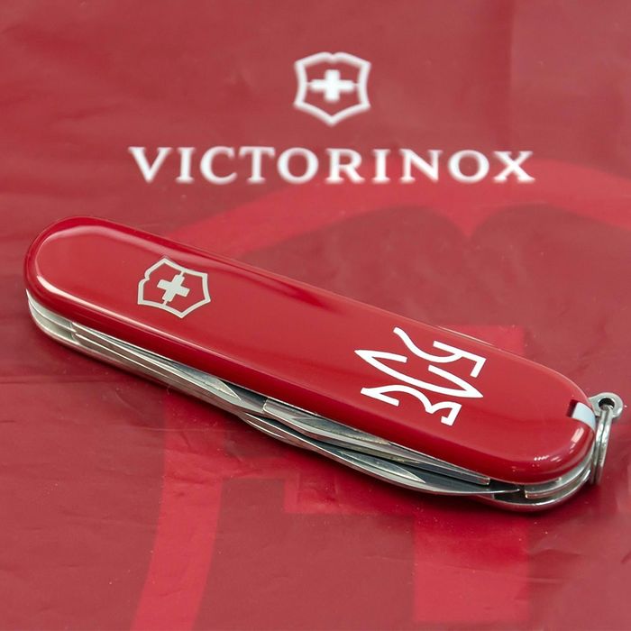 Складной нож Victorinox SPARTAN UKRAINE Трезубец ЗСУ бел. 1.3603_T0390u купить недорого в Ты Купи