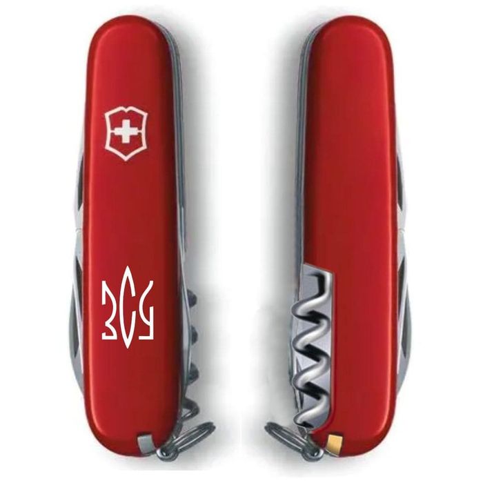 Складной нож Victorinox SPARTAN UKRAINE Трезубец ЗСУ бел. 1.3603_T0390u купить недорого в Ты Купи