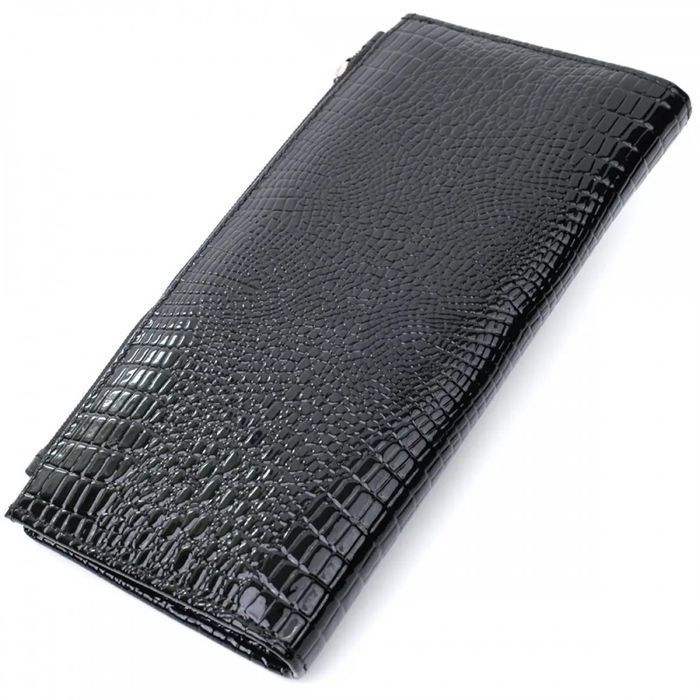 Жіночий лаковий шкіряний гаманець ST Leather 22716 купити недорого в Ти Купи