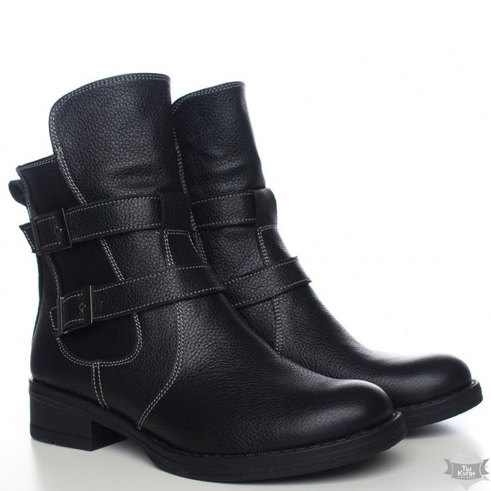 Кожаные зимние ботинки Villomi Tera-01ch купить недорого в Ты Купи