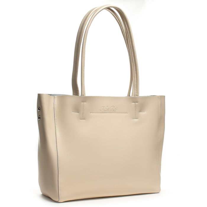 Женская кожаная сумка классическая ALEX RAI 07-01 8630 L-beige купить недорого в Ты Купи