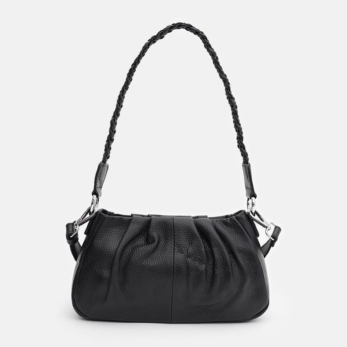 Сумка жіноча Borsa Leather K15001bl-black купити недорого в Ти Купи