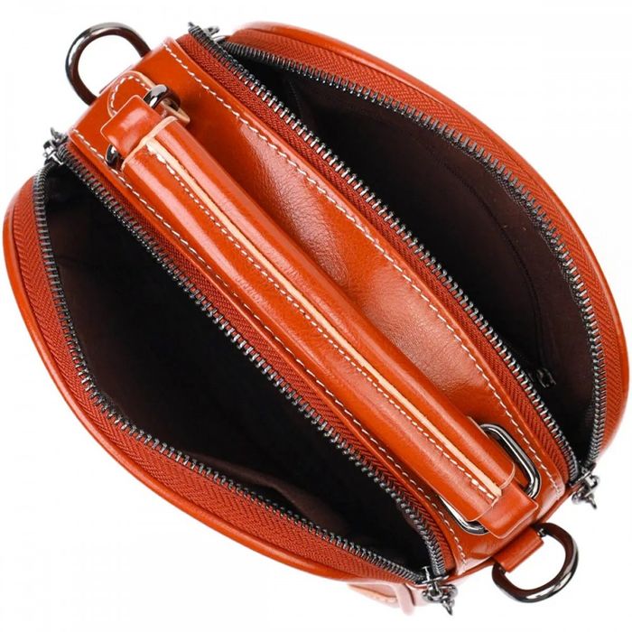 Женская кожаная сумка через плечо Vintage 22129 купить недорого в Ты Купи