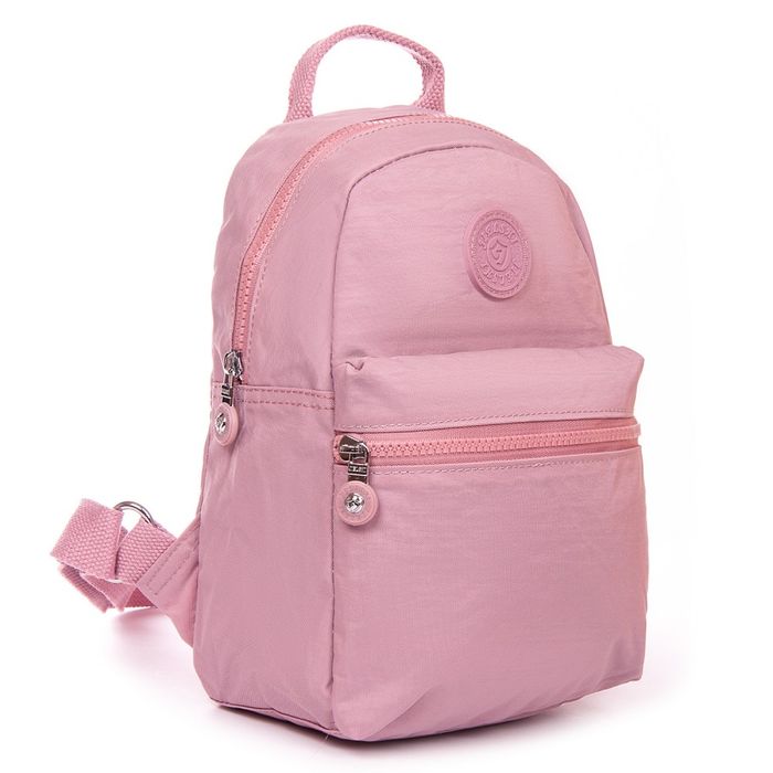Женский тканевый рюкзак Jielshi 7701 pink купить недорого в Ты Купи