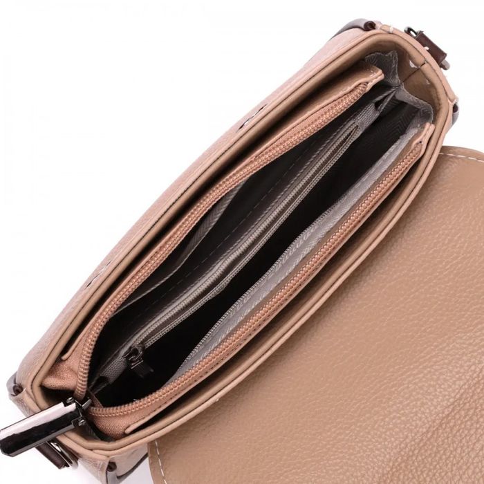 Молодіжна жіноча шкіряна сумка через плече Vintage 22373 купити недорого в Ти Купи