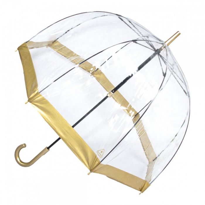 Жіночий механічний парасольку-тростину Fulton Birdcage-1 L041-005804 Gold (Золотий) купити недорого в Ти Купи
