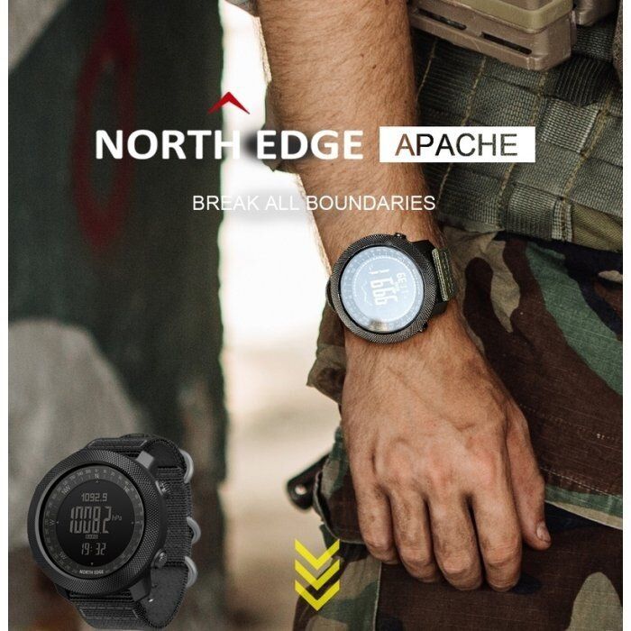Мужские наручные часы NORTH EDGE APACHE 5BAR 9992 купить недорого в Ты Купи