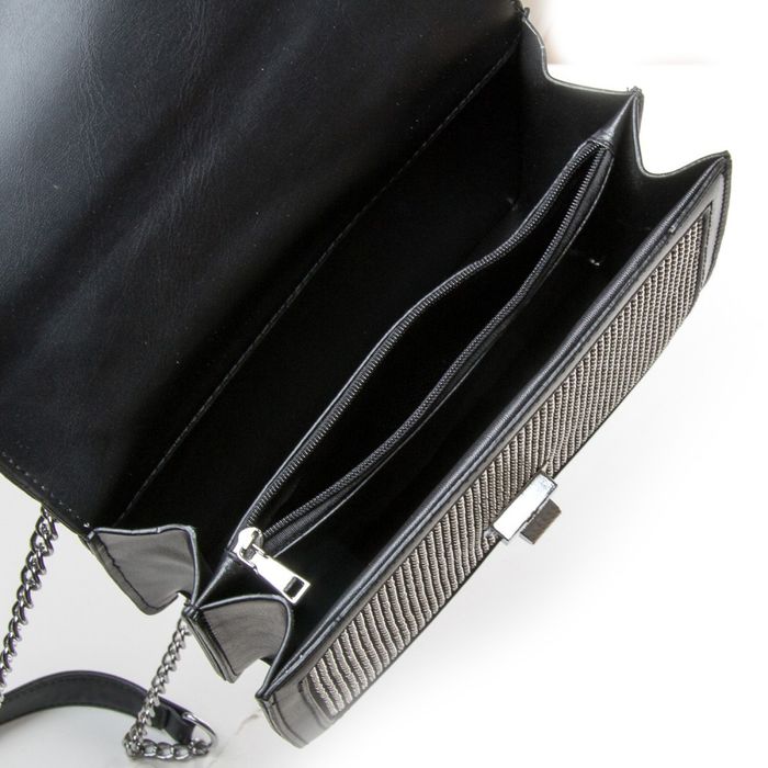 Жіноча сумочка зі шкірозамінника FASHION 22 20221 black купити недорого в Ти Купи