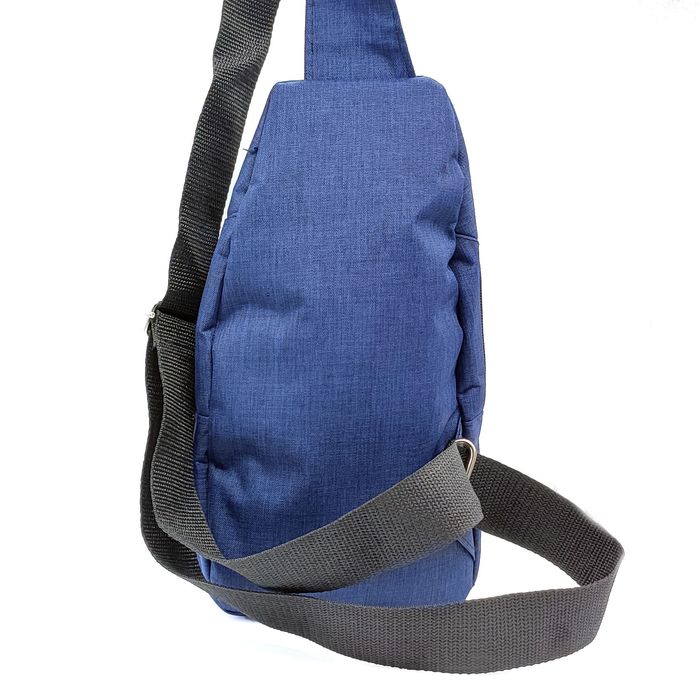 Чоловіча синя сумка слінг Cno-12-1 купити недорого в Ти Купи
