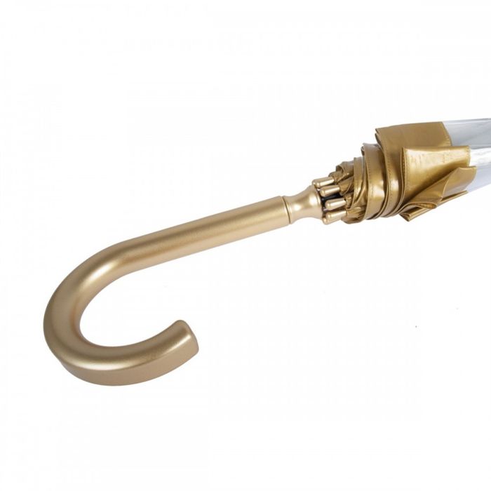 Жіночий механічний парасольку-тростину Fulton Birdcage-1 L041-005804 Gold (Золотий) купити недорого в Ти Купи