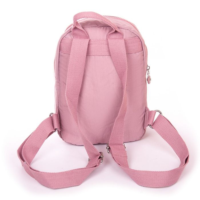 Жіночий рюкзак з тканини Jielshi 7701 pink купити недорого в Ти Купи