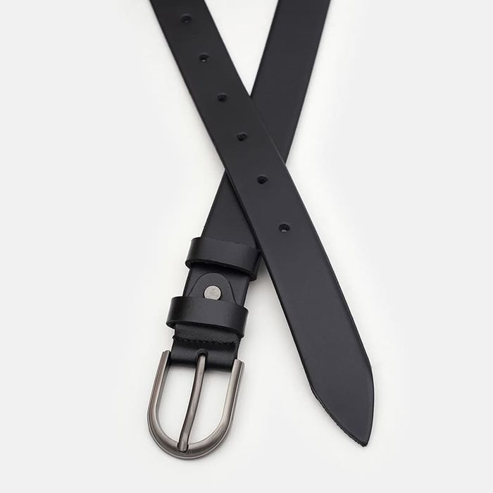 Женский кожаный ремень Borsa Leather 110v1genw28-black купить недорого в Ты Купи
