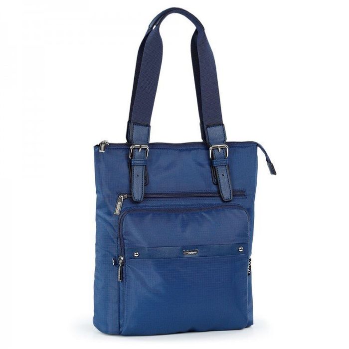 Женская городская сумка Dolly 482 темно-синяя купить недорого в Ты Купи