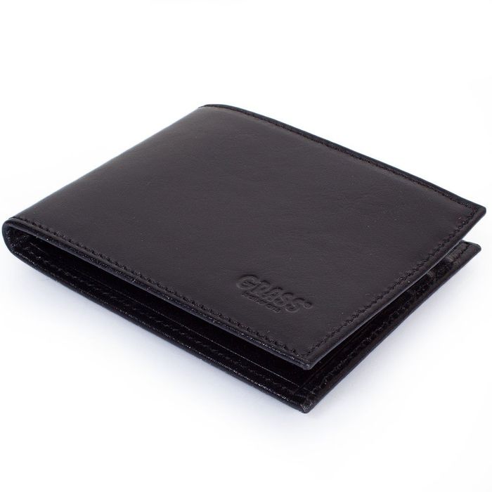 Чоловічий гаманець зі шкіри GRASS (ГРАСС) SHI525-1 купити недорого в Ти Купи