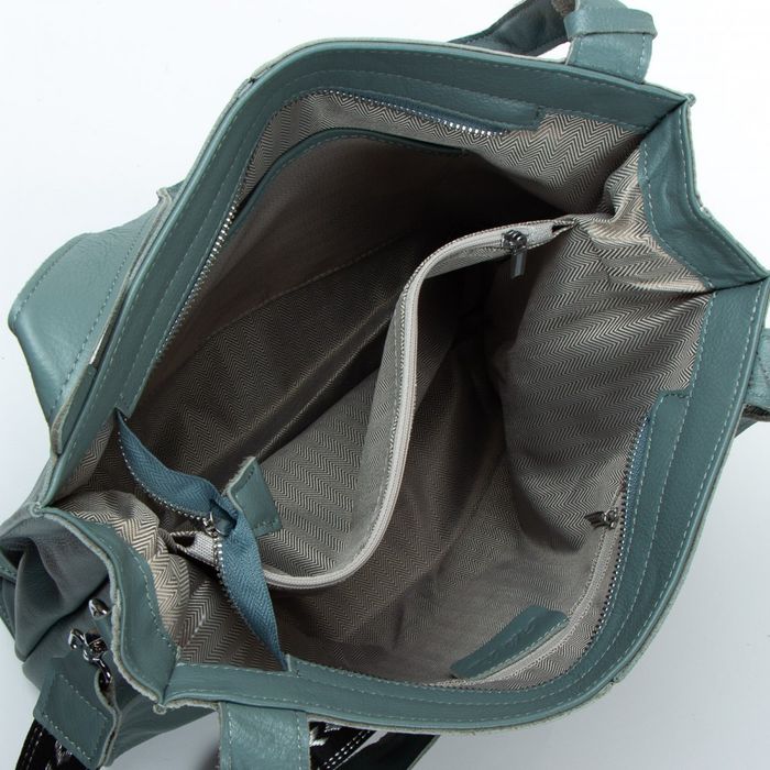 Жіноча шкіряна сумка ALEX RAI 3173-9 l-green купити недорого в Ти Купи