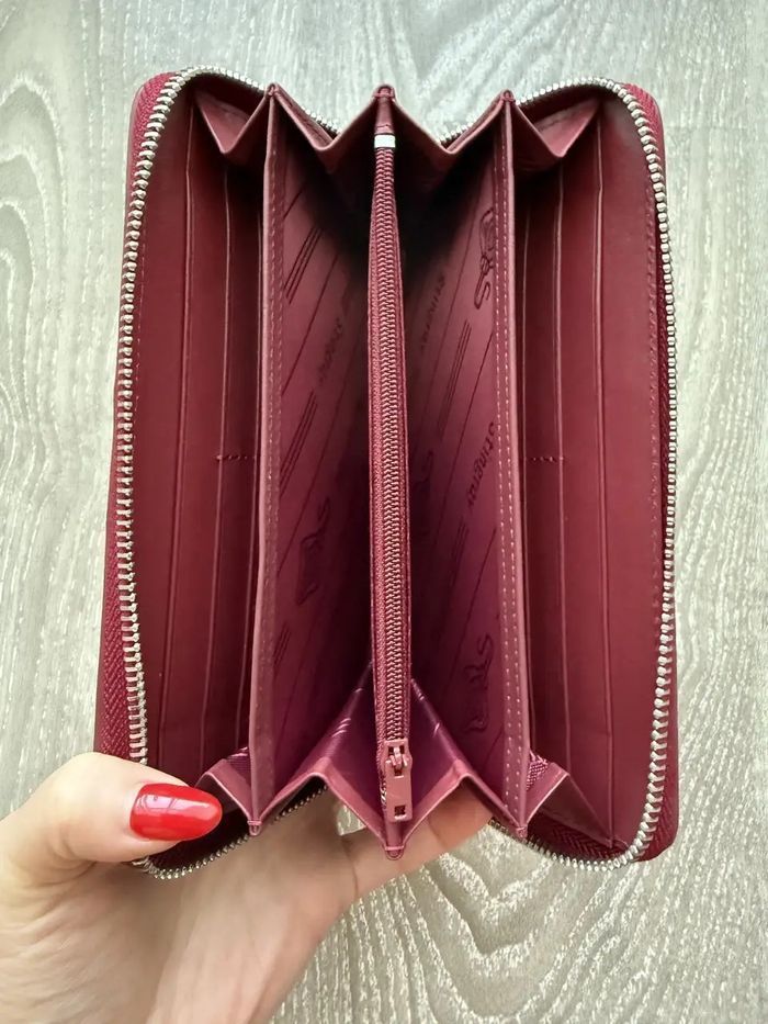 Гаманець з натуральної шкіри крокодила Ekzotic Leather stw30_6 купити недорого в Ти Купи