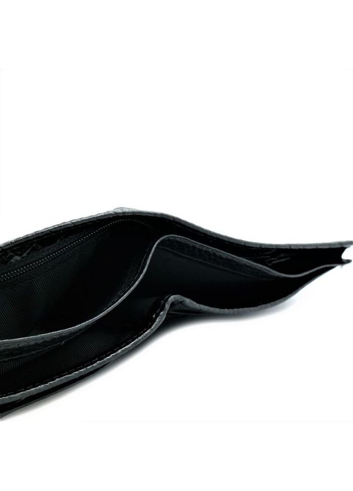 Чоловічий шкіряний гаманець Weatro Чорний nw-k-8916-14-1 купити недорого в Ти Купи