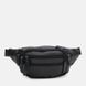 Мужская кожаная сумка на пояс Keizer k10045bl-black