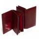 Шкіряний жіночий гаманець Classik DR. BOND WMB-3M wine-red