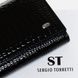 Шкіряний жіночий гаманець LR SERGIO TORRETTI W1-V-2 black