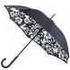 Женский зонт-трость полуавтомат Fulton Bloomsbury-2 L754 - Mono Floral (Цветы)