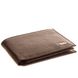 Чоловічий стильний шкіряний гаманець CANPELLINI коричневий