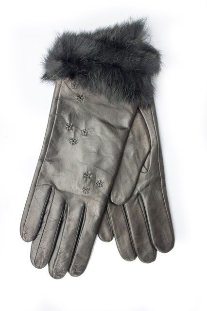 Женские кожаные перчатки Shust Gloves 746 купить недорого в Ты Купи
