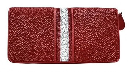 Кошелек из натуральной кожи крокодила Ekzotic Leather stw30_5 купить недорого в Ты Купи